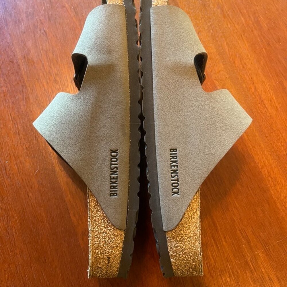 Birkenstock Arizona Slide Sandal Mocha Size EU 42, Women's 11-11.5, Men's 9-9.5 - Picture 2 of 5
